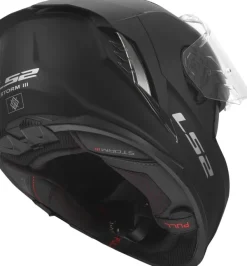 LS2 FF818 Storm III Solid Matt Black> Integraalhelmen|Race Helmen