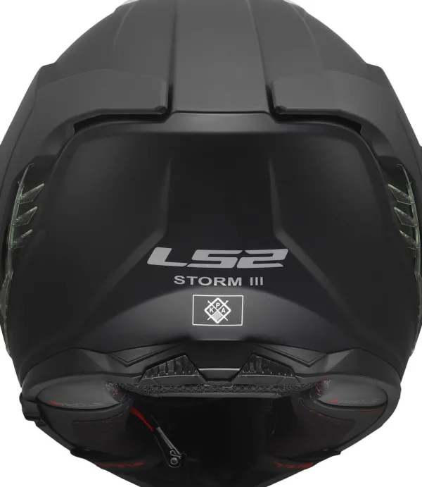 LS2 FF818 Storm III Solid Matt Black> Integraalhelmen|Race Helmen