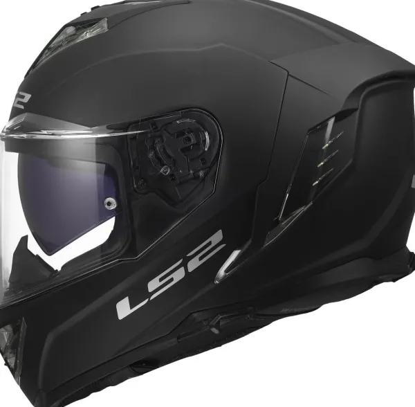LS2 FF818 Storm III Solid Matt Black> Integraalhelmen|Race Helmen