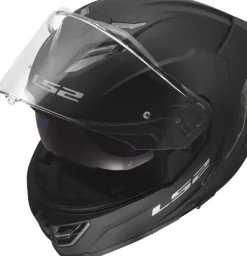 LS2 FF818 Storm III Solid Matt Black><noscript><img width=