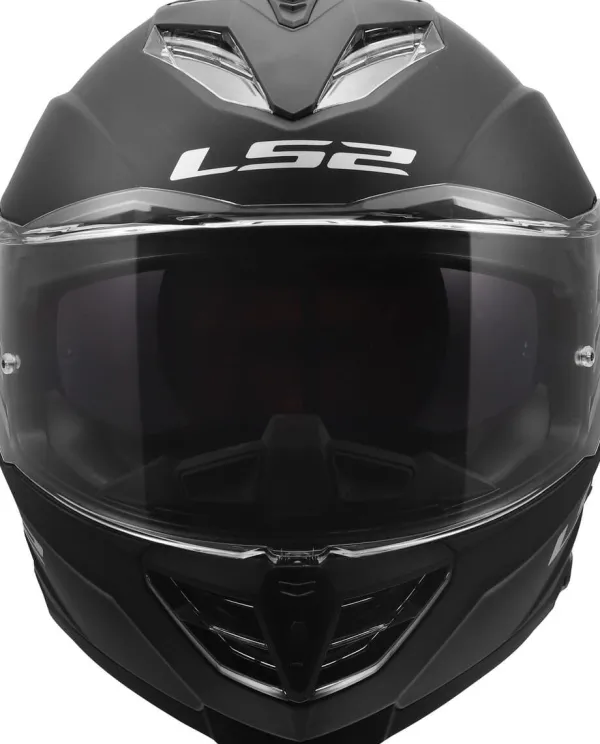 LS2 FF818 Storm III Solid Matt Black> Integraalhelmen|Race Helmen