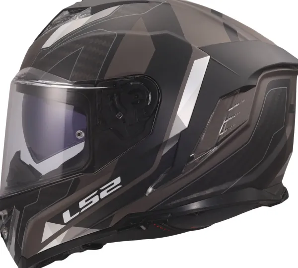 LS2 FF818 Storm III Sporty Black Grey> Integraalhelmen|Race Helmen