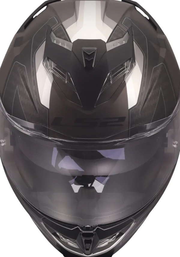 LS2 FF818 Storm III Sporty Black Grey> Integraalhelmen|Race Helmen