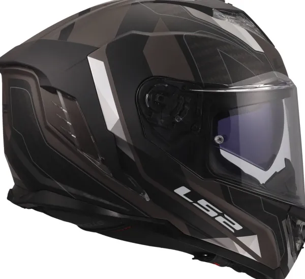 LS2 FF818 Storm III Sporty Black Grey> Integraalhelmen|Race Helmen