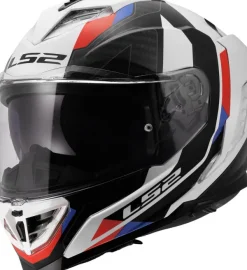 LS2 FF818 Storm III Sporty White Blue Red><noscript><img width=