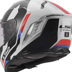 LS2 FF818 Storm III Sporty White Blue Red><noscript><img width=