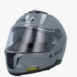 LS2 FF808 Stream II Solid Nardo Grey><noscript><img width=