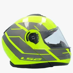 LS2 FF908 Strobe II Code H-Vis Yellow Grey><noscript><img width=