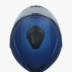 LS2 FF908 Strobe II Matt Navy Blue> Systeemhelmen|Helmen Met Zonnevizier