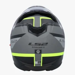 LS2 FF908 Strobe II Monza Mat Black H-V Yellow><noscript><img width=