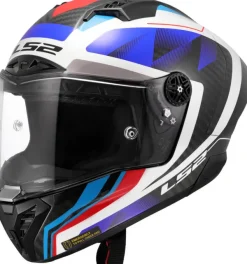 LS2 FF805 Thunder GP Aero Raute Blue Red> Integraalhelmen|Helmen Met Zonnevizier