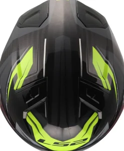 LS2 FF811 Vector II C Savage H-V Yellow-06> Integraalhelmen|Helmen Met Zonnevizier