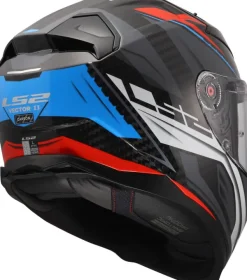 LS2 FF811 Vector II C Savage White Blue Red-06><noscript><img width=