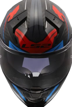 LS2 FF811 Vector II C Savage White Blue Red-06><noscript><img width=