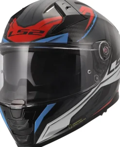 LS2 FF811 Vector II C Savage White Blue Red-06><noscript><img width=