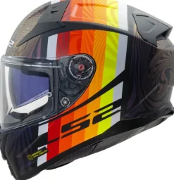 LS2 FF811 Vector II Freedom Black Chameleon> Integraalhelmen|Helmen Met Zonnevizier