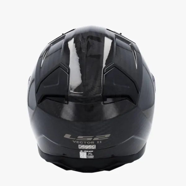 LS2 FF811 Vector II Gloss Carbon 06> Integraalhelmen|Helmen Met Zonnevizier