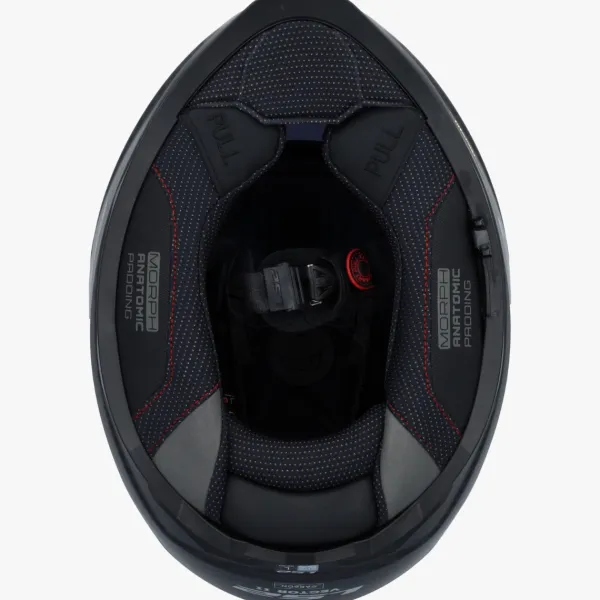 LS2 FF811 Vector II Matt Carbon> Integraalhelmen|Helmen Met Zonnevizier