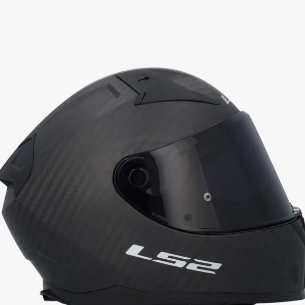 LS2 FF811 Vector II Matt Carbon> Integraalhelmen|Helmen Met Zonnevizier