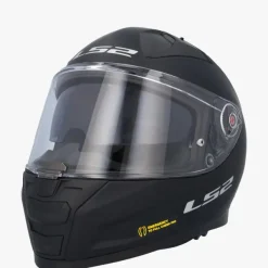 LS2 FF811 Vector II Solid Matt Black 06> Integraalhelmen|Helmen Met Zonnevizier