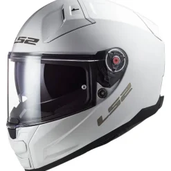 LS2 FF811 Vector II Solid White 06> Integraalhelmen|Helmen Met Zonnevizier