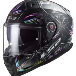 LS2 FF811 Vector II Tropical Black White 06> Integraalhelmen|Helmen Met Zonnevizier