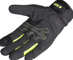 LS2 Kubra Man Gloves Anthracite H-V Yellow> Motorhandschoenen
