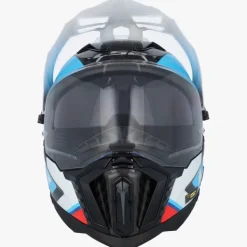LS2 MX701 Explorer Carbon Frontier II White Blue><noscript><img width=