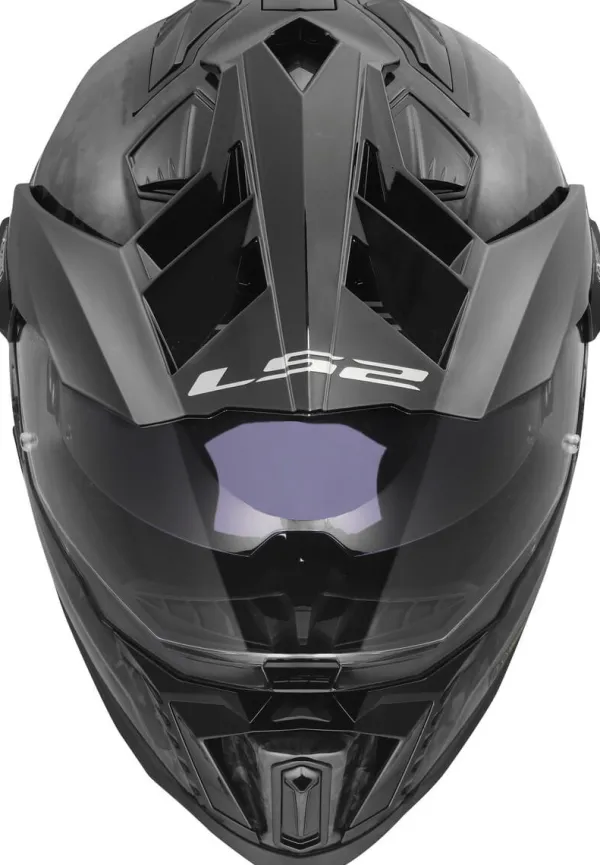 LS2 MX701 Explorer C Forged Carbon-06> Adventure Helmen|Helmen Met Zonnevizier