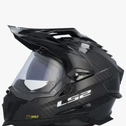 LS2 MX701 Explorer Gloss Carbon> Adventure Helmen|Integraalhelmen