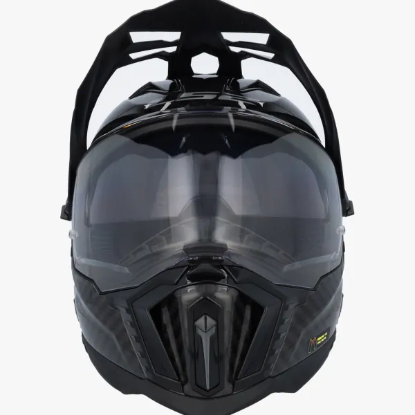 LS2 MX701 Explorer Gloss Carbon> Adventure Helmen|Integraalhelmen