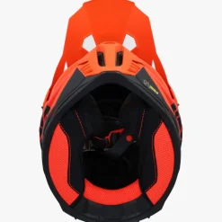 LS2 MX708 Fast II Duck Matt Orange Red> Adventure Helmen|Crosshelmen