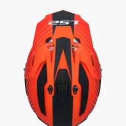 LS2 MX708 Fast II Duck Matt Orange Red><noscript><img width=