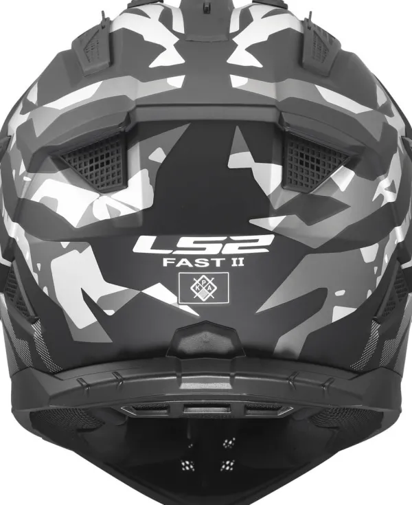 LS2 MX708 Fast II Grotesk Black Grey-06> Adventure Helmen|Crosshelmen