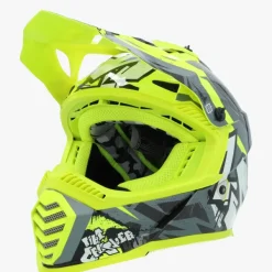 LS2 MX437 Fast II Mini Crusher Black Yellow><noscript><img width=