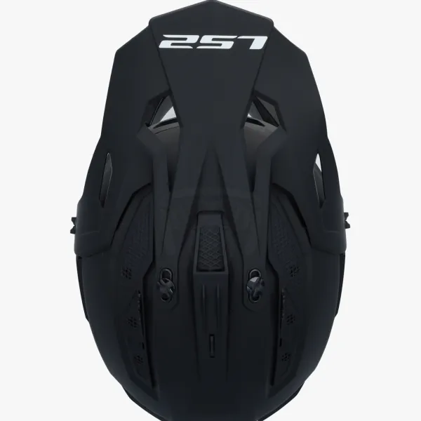 LS2 MX708 Fast II Solid Matt Black> Adventure Helmen|Crosshelmen