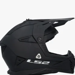 LS2 MX708 Fast II Solid Matt Black><noscript><img width=