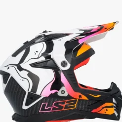 LS2 MX708 Fast II Wash White><noscript><img width=