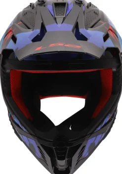 LS2 MX708 Fast II Zombie Ii Black Red Blue-06> Adventure Helmen|Crosshelmen