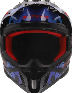 LS2 MX708 Fast II Zombie Ii Black Red Blue-06><noscript><img width=