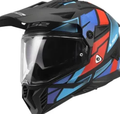 LS2 MX702 Pioneer II Block Black Red Blue-06><noscript><img width=