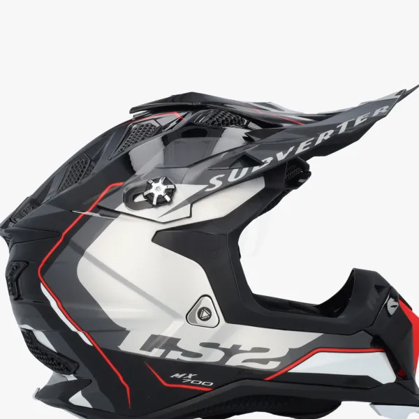 LS2 MX700 Subverter Arched Silver Titanium> Crosshelmen