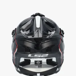 LS2 MX700 Subverter Arched Silver Titanium><noscript><img width=