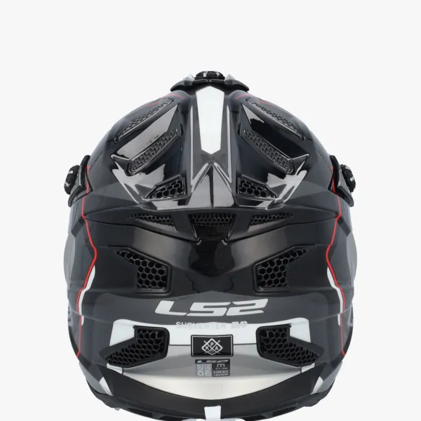 LS2 MX700 Subverter Arched Silver Titanium> Crosshelmen