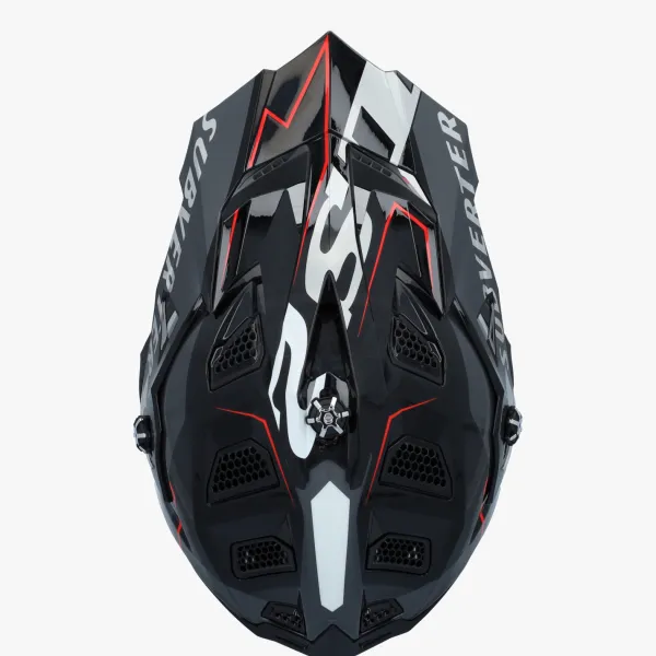 LS2 MX700 Subverter Arched Silver Titanium> Crosshelmen