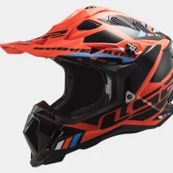 LS2 MX700 Subverter Stomp Fluo Orange Black> Crosshelmen
