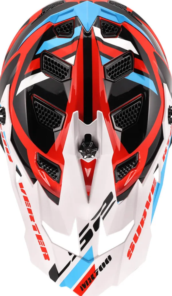 LS2 MX700 Subverter Stomp White Blue Red-06> Crosshelmen