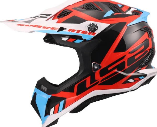 LS2 MX700 Subverter Stomp White Blue Red-06> Crosshelmen