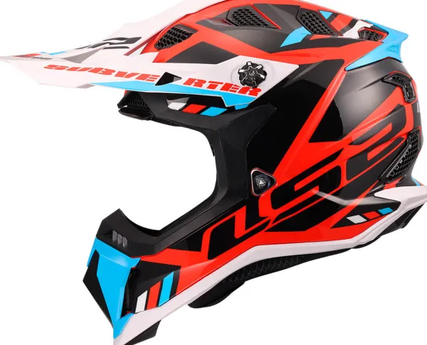 LS2 MX700 Subverter Stomp White Blue Red-06> Crosshelmen