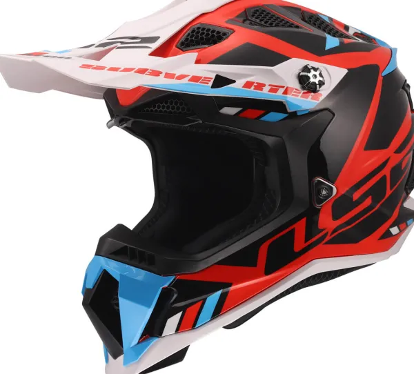 LS2 MX700 Subverter Stomp White Blue Red-06> Crosshelmen